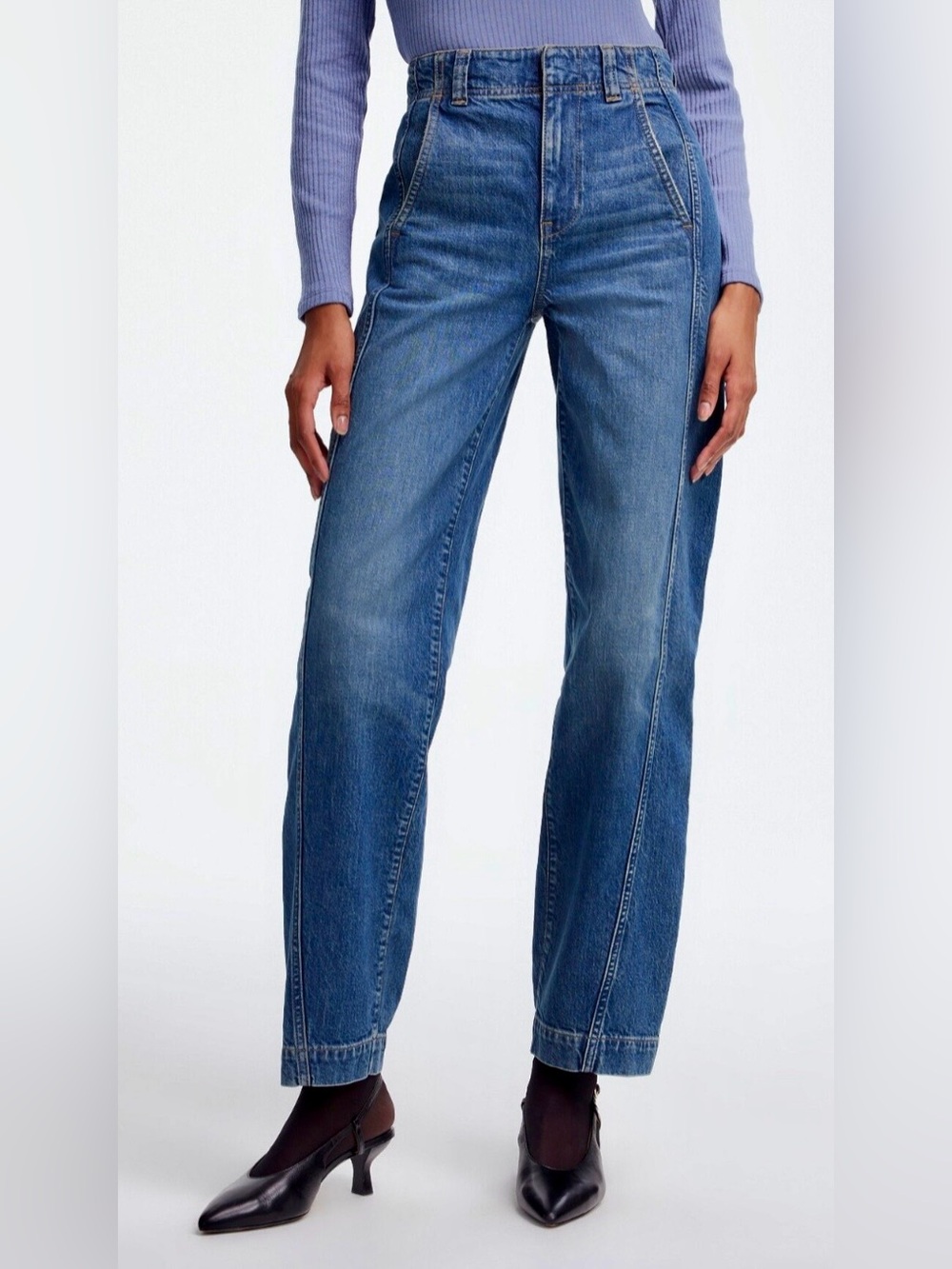 Madewell Tapered Denim Trousers Women’s Size 28